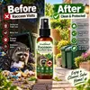Spray Repelente de Mapaches KineShineX para Exteriores, Jardín, Alrededor de Contenedores de Basura, Spray Anti-Interferencia Ayuda a Reducir