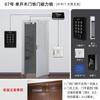 Sistema de Control de Acceso por Tarjeta de Deslizamiento y Contraseña 810m Todo en Uno para Oficina, Perno Eléctrico, Cerradura Magnética, Puerta Sencilla/Doble