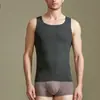 ¡Gran Venta de Amazon! Chaleco Térmico Derong para Hombre Ropa Sin Costuras Otoño e Invierno Calefacción Más Terciopelo Elástico Camiseta Interior Ropa Interior
