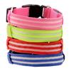 Amazon oferta caliente LED mascota luminoso collar para perro carga USB gato y perro universal intermitente collar de advertencia collar para perro