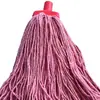 Mopa de Algodón de Cinco Colores, Mopa Retorcida con Alambre, Mopa de Hilo de Algodón Puro para Uso en Hogar y Hotel