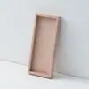 Bandeja de joyería de polvo de mármol natural del fabricante, adorno de decoración del hogar, bandeja de cosméticos para habitación de modelo de hotel