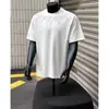 Camiseta de Manga Corta Simple para Hombre, Marca de Moda Retro Americana, Nueva 2026, Holgada, Versátil, Moda Ins, Casual