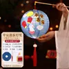Kit de manualidades DIY para el Festival de Medio Otoño, Linternas para Niños, Linternas de Papel Brillantes Portátiles, Linternas de Conejitos Lindos, Linternas de Estilo Antiguo