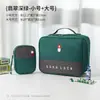 Bolsa de medicinas portátil para viajes bolsa de almacenamiento de medicinas caja pequeña de medicinas portátil bolsa de medicinas dormitorio de estudiante kit médico de primeros auxilios
