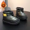 Botas de Nieve para Bebé Niña Invierno Nuevo Estilo Zapatos para Bebés y Niños Pequeños con Forro de Felpa Zapatos de Algodón para Nieve Botas de Algodón para Niñas Antideslizantes