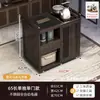 Mesa Lateral Móvil Sala de Estar 2024 Nuevo Mesa de Té Pequeña Carrito de Té Multifuncional Gabinete de Té Integrado Carrito