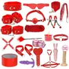 Juguetes sexuales para adultos Jiuai, accesorios SM, juguetes sexuales para parejas, bondage, látigo de cuero, tapón anal, entrenamiento del amor y provocación