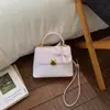 Bolsa Cuadrada Pequeña de Dibujos Animados de Niña Linda 2026 Nueva Bolso de Hombro Estilo Japonés Bolso Cruzado para Mujer Bolso de Mano con Textura de Alta Calidad