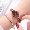 Reloj Gedi para Mujer Mini Esfera Pequeña Pulsera Simple y a la Moda Resistente al Agua Color Acero Tungsteno Reloj de Mujer Reloj de Cuarzo