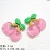 Accesorios de Resina Pegamento Blanco DIY Hielo Transparente Tarjeta Pequeña Fruta Pasador de Pelo Funda de Teléfono Móvil Flor de Zapato Colgante Materiales Decorativos Venta al por Mayor