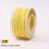 Cuerda de algodón hilado con núcleo de 4 mm, cordón trenzado de algodón y poliéster para colgantes de bolsas hechas a mano DIY, tapices y correas de teléfono