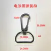 Herrajes Chapados en Oro Hebilla Giratoria Universal Engrosada Anticaída Accesorios para Equipaje Venta Directa Hebilla de Resorte para Llave Hebilla para Perro