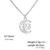 Collar de la Serie de los Doce Animales Más Vendido Acero Inoxidable Moderno Versátil para Viajes Colgante Pequeño Cáncer Hombres y Mujeres Decoraciones