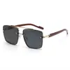 Gafas de Sol Polarizadas de Alta Definición Transfronterizas para Hombre, Gafas Estilo Piloto para Conducir Sapo, Gafas de Sol Personalizadas Retro de Moda