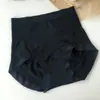 Cueca Plus Size Cintura Alta Controle de Barriga para Mulheres Sem Costura Alta Elasticidade Gorda mm Levanta Bumbum Algodão Crotch Antibacteriano Respirável Pós-parto Cueca Controle de Barriga