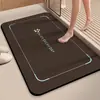 Alfombrilla Súper Absorbente de Tierra de Diatomeas para Pies, Simple, Fresca, para Baño, Absorbente de Agua, Antideslizante, Resistente a la Suciedad, Fácil de Limpiar, Alfombrilla para Pies