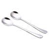 Cuchara de Acero Inoxidable 304 Espesada Vajilla Cuchara de Helado Cuchara para Helado Cuchara Portátil para Estudiante Se Puede Recubrir con Titanio Postre