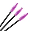 Escova de Cílios Descartável Haste Sólida Escova de Cílios Cabeça Espiral Cílios Postiços Pente de Cílios Descartável 50 Peças/pacote