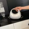 Bolso Bandolera de Cadena de Gama Alta para Mujer, Bolso Tipo Dumpling, Nuevo de Verano 2025, Bolso Cruzado de Hombro Único, Casual, Elegante, Moderno
