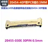 20454-40P con Placa de Circuito Impreso Adaptador de 0.5 mm Conector Lvds Extremo de Cable Tipo Cable Extremo de Placa 20454-30P