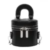 Bolso Cubo Elegante de Moda Coreana para Mujer 2026 Nuevo Modelo Diseño de Doble Cremallera Bolso Cruzado Bolso de Mano de Moda