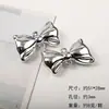 Agujero para Colgar Plateado Brillante Corazón de Melocotón Plateado con Galvanizado Llavero con Lazo Colgante Acrílico Accesorios para Joyería DIY Materiales para Bolsos