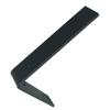 Suporte de Canto em L de Aço Carbono, Suporte de Ferro Laminado, Prateleira de Armazenamento de Parede, Divisória Fixa, Tripé de Suporte de Carga