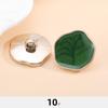Botones de Plástico, Galvanoplastia Asimétrica, Abrigos de Lana para Mujer, Cortavientos, Abrigos, Estilo Pequeño Fragante a la Moda, Botones con Pie