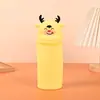 Porta-canetas de Silicone Desenho Animado Estojo Porta-lápis Estilo Fofo Armazenamento Porta-canetas de Alto Valor Estudante Criativo Bolsa de Papelaria Bolsa para Lápis