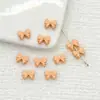 Lazo de Cinta con Lazo de Aleación y Perlas Agujereado Accesorios para Joyería DIY Material para Colgar Bolsas Pulsera