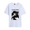 Camiseta de Manga Corta Estilo Europeo con Estampado de Hombre Japonés Jujutsu Kaisen Hechizo Regreso Guerra MEGUMI Fuheihui para Hombre y Mujer