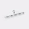 Novos produtos transfronteiriços europeus e americanos Guangzhou fábrica atacado s925 prata esterlina simples brilhante personalizado diy pingente cabeça