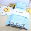 Juego de Edredón Personalizado de Seis Piezas para Bebé que Entra al Jardín de Infancia, Modelo Empalmado con Logotipo Bordado, Juego de Edredón de Jardín de Infancia de Tres Piezas