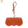 Nueva bolsa de gafas de sol de PU, estuche portátil para gafas, estuche protector para gafas, bonito soporte para gafas, bolso sencillo para gafas de mujer.