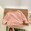 Camiseta Base Lisa de Color para Niños de 0 a 3 Años Nuevo Estilo Otoño 2026 Camiseta de Algodón de Bambú para Niños Moda de Otoño para Bebés My199