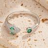 Anillo de Serpiente Zodiacal de Plata de Ley S925, Anillo Ajustable para Mujeres del Año de Nacimiento, Comercio Electrónico Transfronterizo Europeo y Americano, Anillo para el Dedo Pequeño de Estudiante de Ins