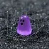 Adornos de Halloween de fantasmas pequeños lindos y coloridos que brillan en la oscuridad, los más vendidos transfronterizos, perfectos para paisajismo y accesorios de decoración DIY