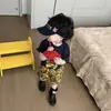 Conjunto de Verão para Meninos 2026 Novo Estilo Japonês Estampa Fofa de Desenho Animado Camiseta de Manga Curta e Shorts Camuflados Conjunto para Meninos