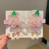 Accesorios para el Cabello Hanfu Infantil, Adornos para el Cabello Estilo Chino, Borlas de Flores Súper de Hada, Pinzas para el Cabello Estilo Antiguo, Accesorios para Disfraces de Bebé Niña Pequeña