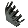 Porta-copos injetado moldado em peça única, Dispensador de copos de papel descartáveis, Rack de armazenamento para balcão de bar, Porta-copos de papel com quatro compartimentos inclinados