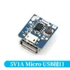 Módulo Carregador Boost Placa Mãe Power Bank Móvel Bateria de Lítio 3V 3.7V para 5V 1A Placa Boost