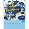 Comércio Exterior Amazon Espanhol Feliz Aniversário Conjunto de Balões Decoração de Festa Suprimentos