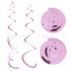 Suministros para Decoración Navideña Adornos Colgantes Espirales de PVC Props de Decoración para Escena de Boda Fiesta de Cumpleaños Decoraciones Colgantes en Espiral Guirnaldas
