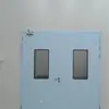 Porta de Purificação de Aço Oficina Limpa e Livre de Poeira Aço Inoxidável Abertura Simples e Dupla Enfermarias Hospitalares Selada Segurança Porta Limpa