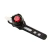 Luz Traseira de Liga de Alumínio para Bicicleta Gema Luz de Capacete Luz Traseira de Aviso de Alto Brilho Equipamento de Acessórios para Ciclismo de Mountain Bike