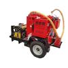 Máquina de llenado de juntas de asfalto de empuje manual de 100 l, máquina de llenado de juntas de asfalto de tracción para mantenimiento de carreteras.