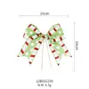 Decoraciones de Lazos Navideños Personalizados, Colgantes Decorativos para el Día de la Independencia y San Valentín, Adornos Navideños con Lazos