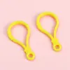 Accesorios de bricolaje, llavero acrílico, material hecho a mano, llavero, cadena colgante, colgante de muñeca, hebilla de langosta