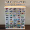 Caixa de Armazenamento Acrílica para Miniatura de Carro 1:64 Matchbox Carro Esportivo Rack de Exibição de Madeira Sólida Armazenamento Suspensão de Parede